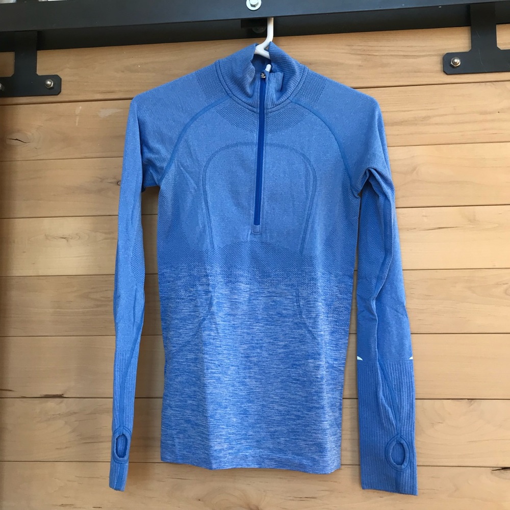 lululemon Swiftly Half Zip running top. Perfect!